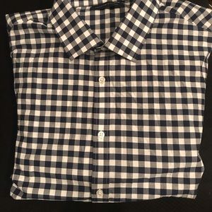 Tommy Hilfiger slim fit plaid long sleeve shirt